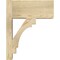 Ekena Millwork Merced Block Rough Sawn Outlooker, Douglas Fir, 8"W x 16"D x 20"H OUT08X16X20MRC05RDF - alternate 2